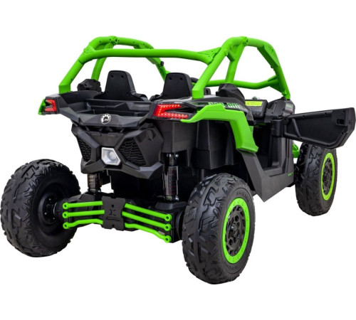 Дитяча акумуляторна машинка Баггі Maverick Turbo RR Green Дитяча акумуляторна машинка Баггі Maverick Turbo RR Green