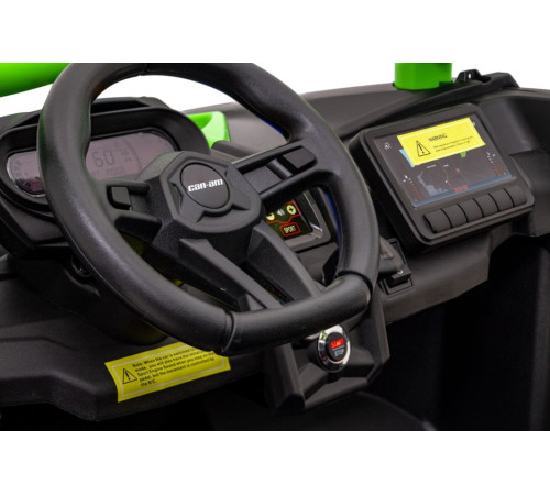 Дитяча акумуляторна машинка Баггі Maverick Turbo RR Green Дитяча акумуляторна машинка Баггі Maverick Turbo RR Green