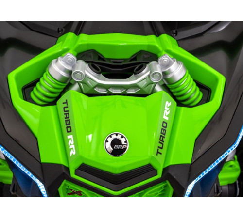 Дитяча акумуляторна машинка Баггі Maverick Turbo RR Green Дитяча акумуляторна машинка Баггі Maverick Turbo RR Green