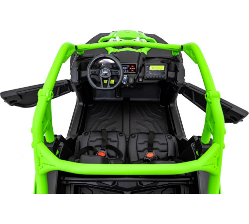 Дитяча акумуляторна машинка Баггі Maverick Turbo RR Green Дитяча акумуляторна машинка Баггі Maverick Turbo RR Green