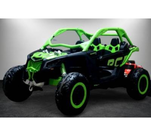 Дитяча акумуляторна машинка Баггі Maverick Turbo RR Green Дитяча акумуляторна машинка Баггі Maverick Turbo RR Green