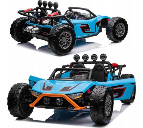 Дитяча акумуляторна машинка Buggy Racing 5 синя Дитяча акумуляторна машинка Buggy Racing 5 синя