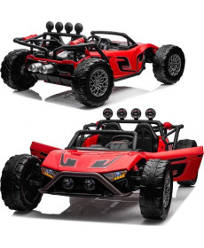 Дитяча акумуляторна машинка Buggy Racing 5 червона