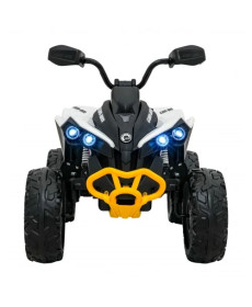 Дитячий акумуляторний квадроцикл Maverick Quad Білий