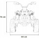 Дитячий акумуляторний квадроцикл Maverick Quad Коричневий
