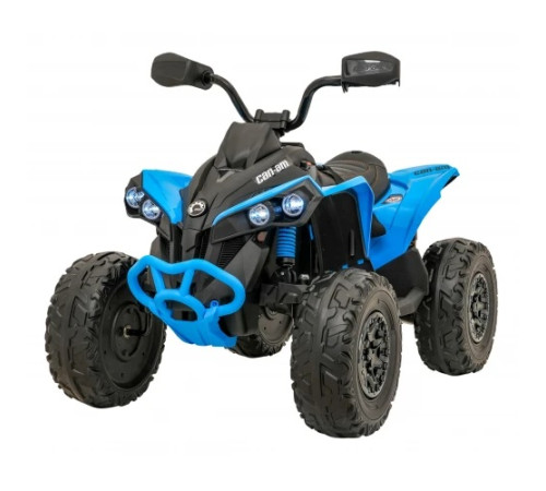 Дитячий акумуляторний квадроцикл Maverick Quad Блакитний