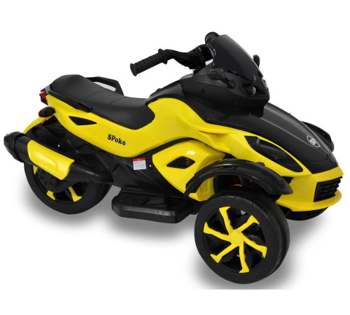Дитячий електромотоцикл Spoko SP-610 жовтий Дитячий електромотоцикл Spoko SP-610 жовтий