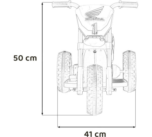 Дитячий акумуляторний мотоцикл Honda CRF 450R