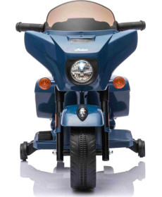 Дитячий акумуляторний мотоцикл Chopper INDIAN Синій