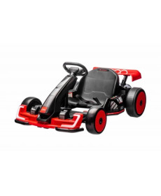 Дитячий акумуляторний картинг Audi Gokart з функцією дріфту Червоний