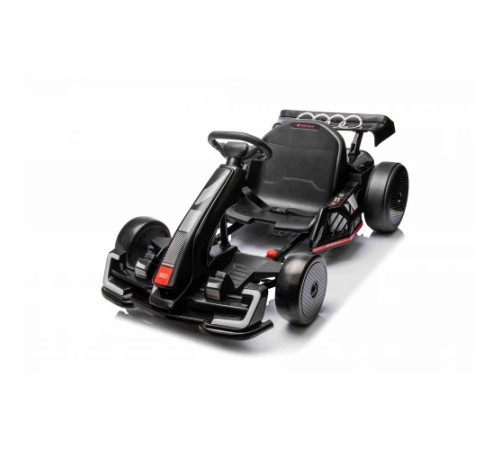 Дитячий акумуляторний картинг Audi Gokart з функцією дріфту Чорний Дитячий акумуляторний картинг Audi Gokart з функцією дріфту Чорний