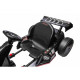 Дитячий акумуляторний картинг Audi Gokart з функцією дріфту Чорний