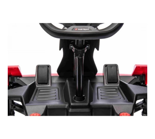 Дитячий акумуляторний картинг Audi Gokart з функцією дріфту Чорний Дитячий акумуляторний картинг Audi Gokart з функцією дріфту Чорний