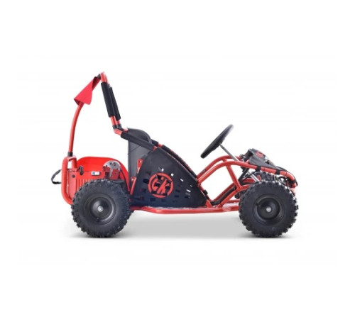 Дитячий акумуляторний картинг Fast Dragon Red 30 км/год Дитячий акумуляторний картинг Fast Dragon Red 30 км/год