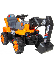 Дитячий акумуляторний трактор Spoko SP-188 жовтий