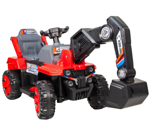 Дитячий акумуляторний екскаватор Spoko SP-188 червоний Дитячий акумуляторний екскаватор Spoko SP-188 червоний