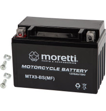 Гелевий акумулятор для мотоцикла Blow 12v 8ah mtx9-bs moretti