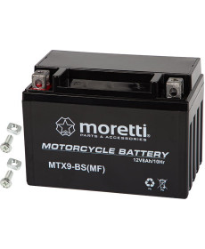 Гелевий акумулятор для мотоцикла Blow 12v 8ah mtx9-bs moretti