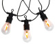 Ретро-гірлянда вулична 10 LED, 5 м, від мережі, імітація вогню