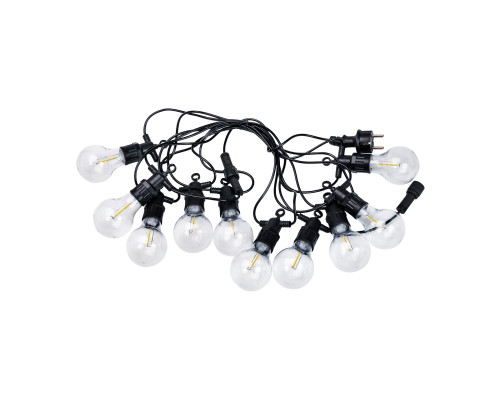 Ретро-гірлянда вулична 10 LED, 5 м, жовтий