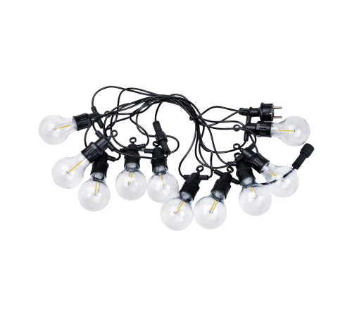 Ретро-гірлянда вулична 10 LED, 5 м, жовтий