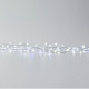 Гірлянда-нитка 220 LED, 22 м, від мережі, прозорий кабель, білий