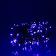Гірлянда-нитка вулична Різдвяна фея 300 LED, 30 м, від мережі, чорний кабель, синій