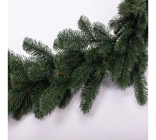 Гірлянда хвойна, штучна, лита 1 м, зелена