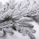 Гірлянда хвойна, штучна, лита 1 метр, засніжена
