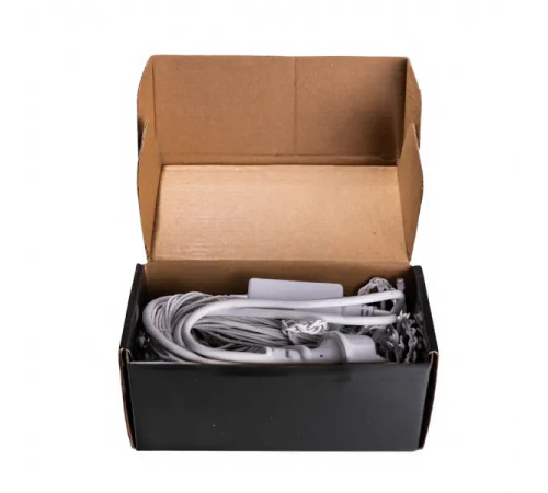 Гірлянда вулична Бахрома 105 LED, 6 м, від мережі, білий кабель, мультиколор