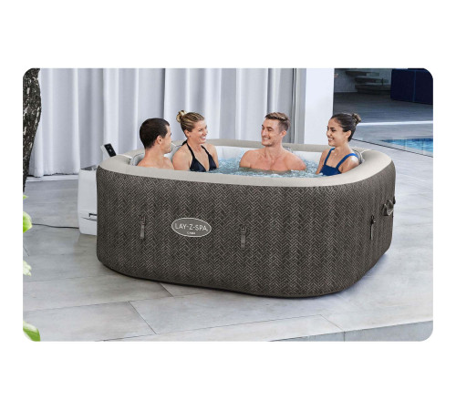 Джакузі-SPA надувне Bestway 6001R Lay-Z Cabo 6‑місне