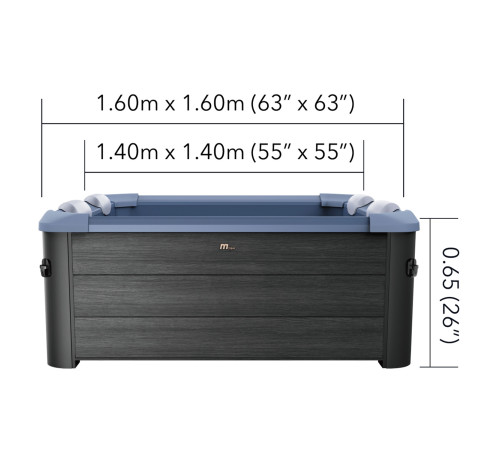 Джакузі садове MSpa Sapphire 160 см х 65 см 6-місне Джакузі садове MSpa Sapphire 160 см х 65 см 6-місне