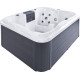 Джакузі-SPA садове Beliani Arcelia 180 см х 80 см (320278 Bel) 4-місне