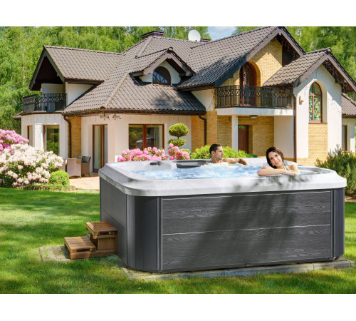 Джакузі-SPA садове Beliani Arcelia 180 см х 80 см (320278 Bel) 4-місне Джакузі-SPA садове Beliani Arcelia 180 см х 80 см (320278 Bel) 4-місне