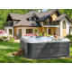 Джакузі-SPA садове Beliani Arcelia 180 см х 80 см (320278 Bel) 4-місне