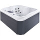 Джакузі-SPA садове Beliani Arcelia 180 см х 80 см (320278 Bel) 4-місне