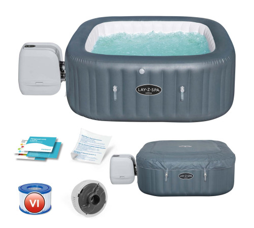 Джакузі-SPA надувне BESTWAY LAY-Z-SPA Hawaii HydroJet Pro 6-місне Джакузі-SPA надувне BESTWAY LAY-Z-SPA Hawaii HydroJet Pro 6-місне