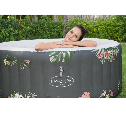 Джакузі-SPA надувне BESTWAY LAY-Z-SPA Aruba AirJet 3-місне Джакузі-SPA надувне BESTWAY LAY-Z-SPA Aruba AirJet 3-місне