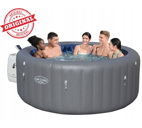 Джакузі-SPA надувне BESTWAY LAY-Z-SPA Santorini HydroJet 7-місне Джакузі-SPA надувне BESTWAY LAY-Z-SPA Santorini HydroJet 7-місне