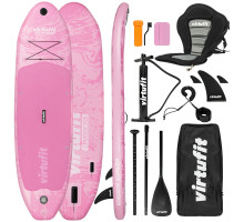 Надувна SUP дошка (Сапборд) VIRTUFIT CRUISER 305, рожева