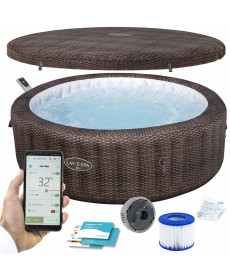 Джакузі-SPA надувне Bestway 6001P Lay-Z Bali 7-місне