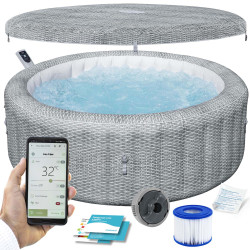 Джакузі-SPA надувне Bestway 6001N Lay-Z Bali 6-місне