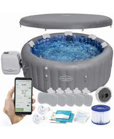 Джакузі-SPA надувне Bestway 6001T Lay-Z Santorini Pro 7-місне