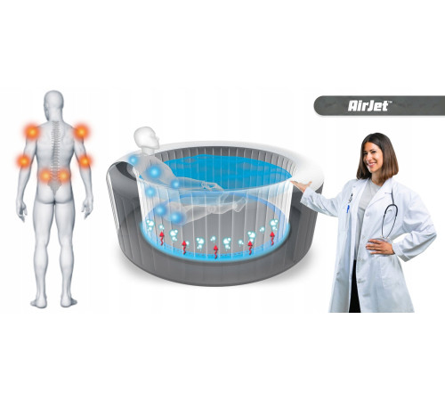 Джакузі-SPA надувне Bestway 6001D SPA Lay‑Z Miami Green 6‑місне