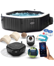 Джакузі-SPA надувне 10в1 INTEX 28458 4-місне