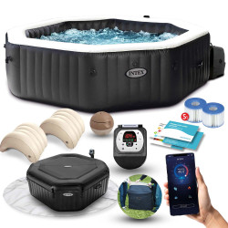 Джакузі-SPA надувне 10в1 INTEX 28458 4-місне