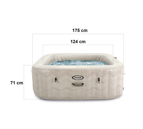 Dmuchane SPA z hydromasażem 4 osobowe INTEX 28446