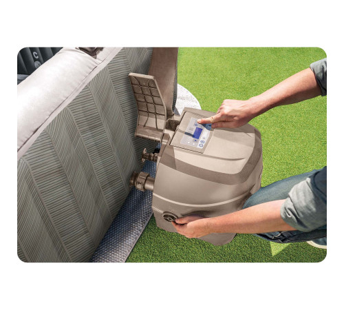 Dmuchane SPA z hydromasażem 6 osobowe INTEX 28472