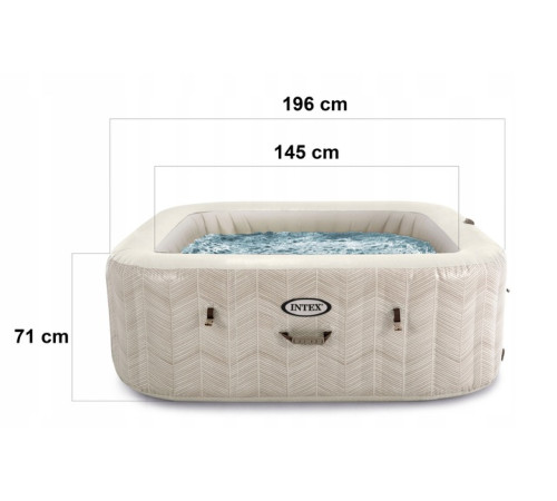 Джакузі-SPA надувне Intex 28472 6-місне