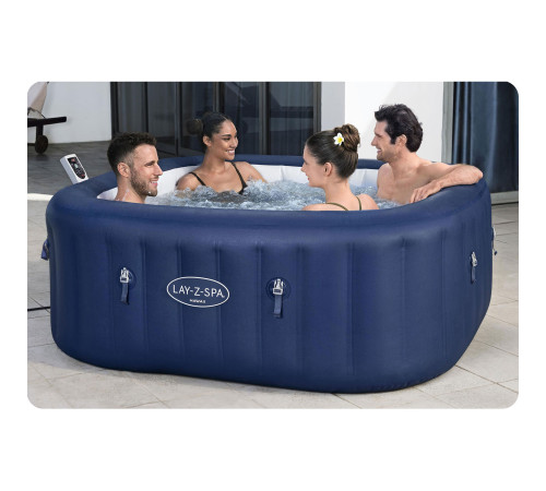 Джакузі-SPA надувне Bestway 6001H Lay-Z Miami 6-місне